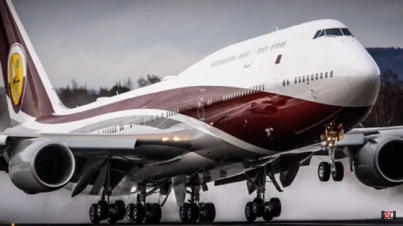 «Ντύθηκε» και είναι έτοιμο το «ιπτάμενο παλάτι» του Ερντογάν (βίντεο)